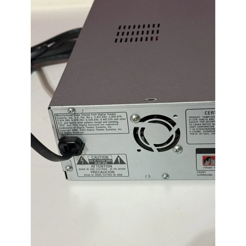 Sony DAV-DX255 5-disc DVD/CD changer and receiver unit Tested Working